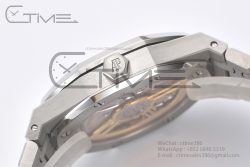Royal Oak 41mm 15500 SS ZF 1:1 Best Edition Blue Textured Dial on SS Bracelet A4302 Super Clone - Image 14