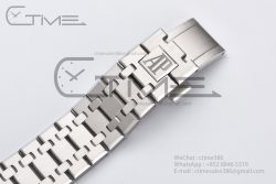 Royal Oak 41mm 15500 SS ZF 1:1 Best Edition Blue Textured Dial on SS Bracelet A4302 Super Clone - Image 18