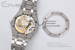Royal Oak 41mm 15500 SS ZF 1:1 Best Edition Blue Textured Dial on SS Bracelet A4302 Super Clone - Image 26