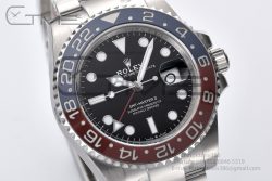 GMT-Master II 126710 BLRO Red/Blue Ceramic 904L Steel Clean Factory Best Edition on Oyster Bracelet DD3285 CHS - Image 4