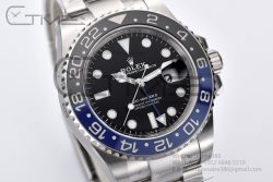 GMT-Master II 126710 BLNR Black/Blue Ceramic 904L Steel Clean Factory Best Edition on Oyster Bracelet DD3285 CHS - Image 6