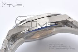 Royal Oak 41mm 15400 SS ZF 1:1 Best Edition White Textured Dial on SS Bracelet SA3120 Super Clone - Image 13