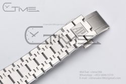 Royal Oak 41mm 15400 SS ZF 1:1 Best Edition White Textured Dial on SS Bracelet SA3120 Super Clone - Image 17