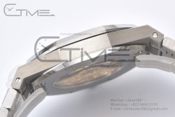 Royal Oak 41mm 15400 SS APSF 1:1 Best Edition White Textured Dial on SS Bracelet A3120 Super Clone - Image 15