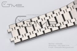 Royal Oak 41mm 15400 SS APSF 1:1 Best Edition White Textured Dial on SS Bracelet A3120 Super Clone - Image 16