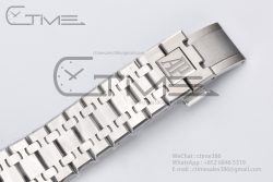 Royal Oak 41mm 15400 SS APSF 1:1 Best Edition White Textured Dial on SS Bracelet A3120 Super Clone - Image 17