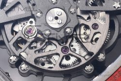 RM035-02 Real NTPT ZF 1:1 Best Edition Skeleton Dial on Red Rubber Strap NH05A - Image 29