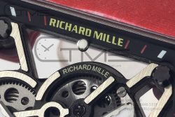 RM035-02 Real NTPT ZF 1:1 Best Edition Skeleton Dial on White Rubber Strap NH05A - Image 18