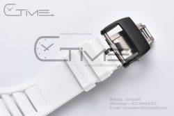 RM035-02 Real NTPT ZF 1:1 Best Edition Skeleton Dial on White Rubber Strap NH05A - Image 30