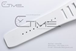 RM035-02 Real NTPT ZF 1:1 Best Edition Skeleton Dial on White Rubber Strap NH05A - Image 32