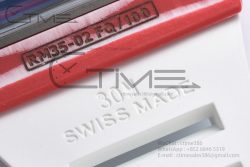 RM035-02 Real NTPT ZF 1:1 Best Edition Skeleton Dial on White Rubber Strap NH05A - Image 15