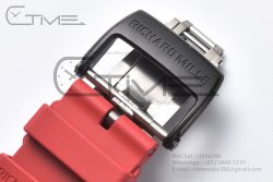 RM035-02 Real NTPT ZF 1:1 Best Edition Skeleton Dial on Red Rubber Strap NH05A - Image 17