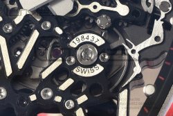 RM035-02 Real NTPT ZF 1:1 Best Edition Skeleton Dial on Red Rubber Strap NH05A - Image 34