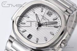 Nautilus 7118 Ladies 3KF 1:1 Best Edition White Dial on SS Bracelet A324 Super Clone - Image 7
