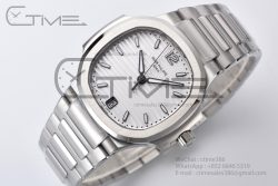 Nautilus 7118 Ladies 3KF 1:1 Best Edition White Dial on SS Bracelet A324 Super Clone - Image 2
