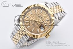 DateJust 41 126333 904L SS/YG VSF 1:1 Best Edition Gold Textured Dial on Jubilee Bracelet VS3235 - Image 2