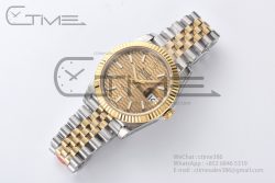 DateJust 41 126333 904L SS/YG VSF 1:1 Best Edition Gold Textured Dial on Jubilee Bracelet VS3235 - Image 9