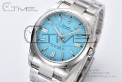 Oyster Perpetual 126000 36mm VSF 1:1 Best Edition 904L Steel Tiffany Blue Dial on SS Bracelet VS3235 - Image 2