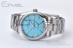 Oyster Perpetual 126000 36mm VSF 1:1 Best Edition 904L Steel Tiffany Blue Dial on SS Bracelet VS3235 - Image 12