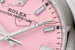 Oyster Perpetual 126000 36mm VSF 1:1 Best Edition 904L Steel Pink Dial on SS Bracelet VS3235 - Image 4