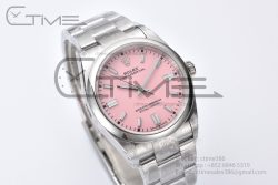 Oyster Perpetual 126000 36mm VSF 1:1 Best Edition 904L Steel Pink Dial on SS Bracelet VS3235 - Image 9
