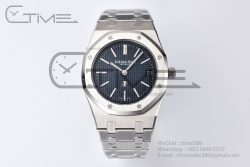 Royal Oak 39mm 16202 "50th Anniversary" SS ZF 1:1 Best Edition Blue Textured Dial on SS Bracelet A7121 - Image 3