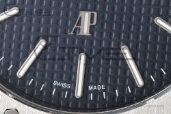 Royal Oak 39mm 16202 "50th Anniversary" SS ZF 1:1 Best Edition Blue Textured Dial on SS Bracelet A7121 - Image 12