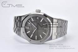Royal Oak 41mm 15510 SS ZF 1:1 Best Edition Gray Textured Dial on SS Bracelet A4302 - Image 5