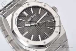 Royal Oak 41mm 15510 SS ZF 1:1 Best Edition Gray Textured Dial on SS Bracelet A4302 - Image 7