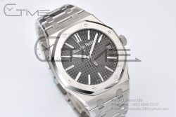 Royal Oak 41mm 15510 SS ZF 1:1 Best Edition Gray Textured Dial on SS Bracelet A4302 - Image 6