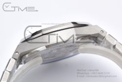 Royal Oak 41mm 15510 SS ZF 1:1 Best Edition Gray Textured Dial on SS Bracelet A4302 - Image 14