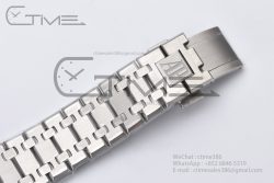 Royal Oak 41mm 15510 SS ZF 1:1 Best Edition Gray Textured Dial on SS Bracelet A4302 - Image 18