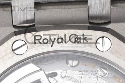 Royal Oak 41mm 15510 SS ZF 1:1 Best Edition Gray Textured Dial on SS Bracelet A4302 - Image 24