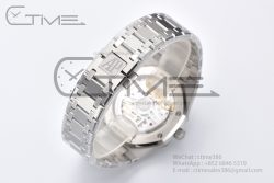 Royal Oak 39mm 16202 "50th Anniversary" SS ZF 1:1 Best Edition Blue Textured Dial on SS Bracelet A7121 - Image 8