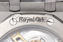 Royal Oak 39mm 16202 "50th Anniversary" SS ZF 1:1 Best Edition Blue Textured Dial on SS Bracelet A7121 - Image 24