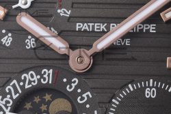 Nautilus 5712 RG ZF 1:1 Best Edition Brown Dial on Brown Leather Strap A240 - Image 12