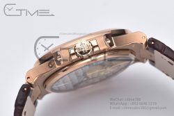 Nautilus 5712 RG ZF 1:1 Best Edition Brown Dial on Brown Leather Strap A240 - Image 9