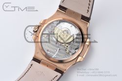 Nautilus 5712 RG ZF 1:1 Best Edition Brown Dial on Brown Leather Strap A240 - Image 24