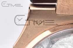 Nautilus 5712 RG ZF 1:1 Best Edition Brown Dial on Brown Leather Strap A240 - Image 25