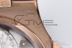 Nautilus 5712 RG ZF 1:1 Best Edition Brown Dial on Brown Leather Strap A240 - Image 26