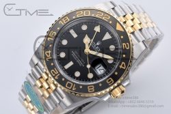 GMT Master II 126713 904L SS Clean Factory 1:1 Best Edition Black Dial on Jubilee Bracelet DD3285 - Image 5