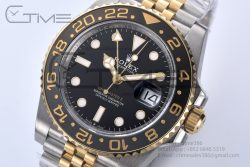 GMT Master II 126713 904L SS Clean Factory 1:1 Best Edition Black Dial on Jubilee Bracelet DD3285 - Image 6