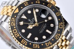 GMT Master II 126713 904L SS Clean Factory 1:1 Best Edition Black Dial on Jubilee Bracelet DD3285 - Image 12