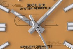 Oyster Perpetual 41mm 124300 Clean 1:1 Best Edition 904L Steel Yellow Dial on SS Bracelet VR3230 - Image 5