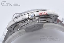 Day Date 40 GMF 1:1 Best Edition 904L Steel Black Dial Stick Markers on Bracelet A2836（Tungsten Heavy Version） - Image 7
