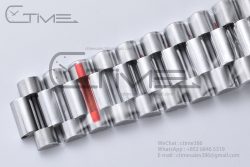 Day Date 40 GMF 1:1 Best Edition 904L Steel Black Dial Stick Markers on Bracelet A2836（Tungsten Heavy Version） - Image 16