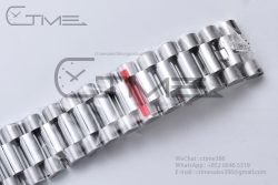 Day Date 40 GMF 1:1 Best Edition 904L Steel Black Dial Stick Markers on Bracelet A2836（Tungsten Heavy Version） - Image 17