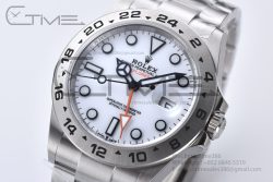 Explorer II 42mm 226570 904L SS C+F 1:1 Best Edition White Dial on Bracelet Super Clone VR3285 - Image 2