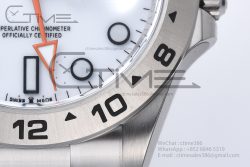 Explorer II 42mm 226570 904L SS C+F 1:1 Best Edition White Dial on Bracelet Super Clone VR3285 - Image 10