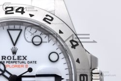 Explorer II 42mm 226570 904L SS C+F 1:1 Best Edition White Dial on Bracelet Super Clone VR3285 - Image 11